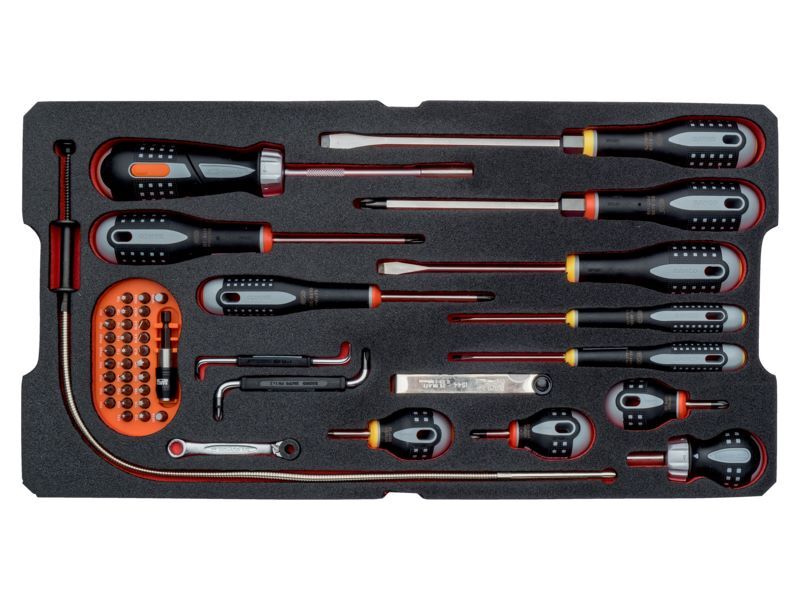 Produktbild Schraubendreher-Satz mit Schaumstoffeinlage für den Hartschalenkoffer 4750RCHDW0 bild 2
