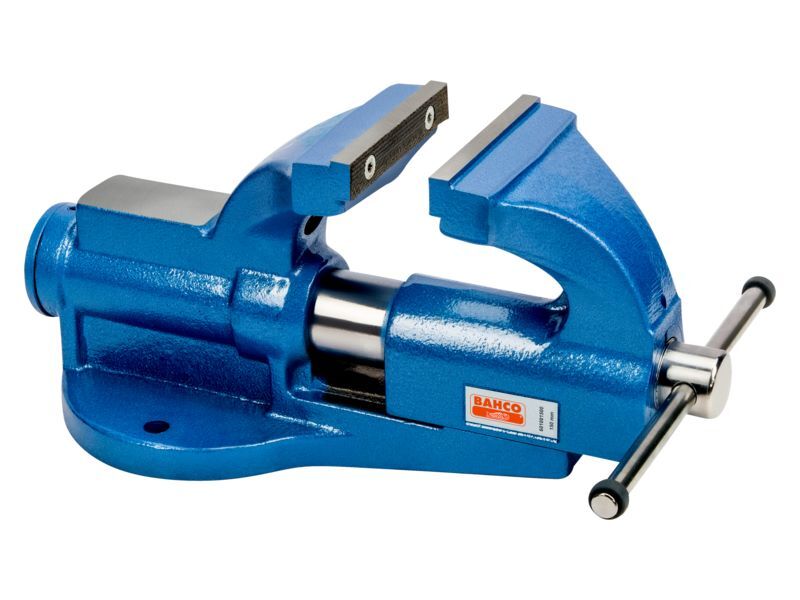 Produktbild Bahco Schraubstock mit rundem Schlitten und austauschbaren Backen 150 mm