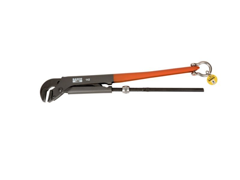 Produktbild Bahco Rohrzange schwedisches Modell mit Bügelschäkel 320 mm 90 grad