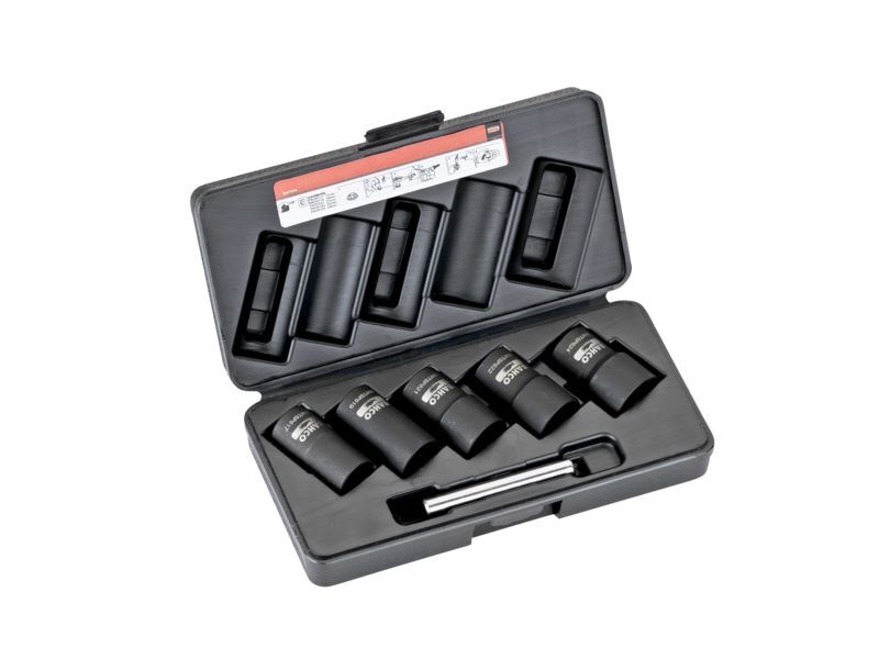 Produktbild Bahco Spezial Steckschlüssel-Satz 1/2 Zoll (17, 19, 21, 22, 24 mm)
