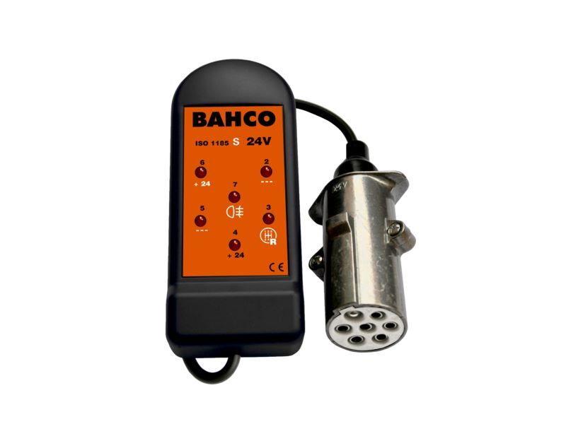 Produktbild Bahco Steckdosen-Tester 24 V 7 PIN
