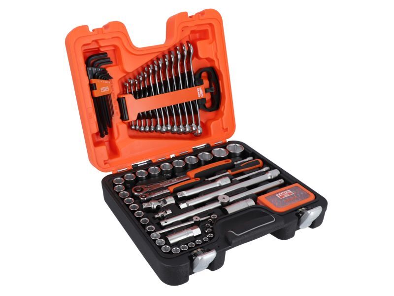 Produktbild Bahco 1/4 Zoll & 1/2 Zoll Steckschlüssel Satz 95 Teile