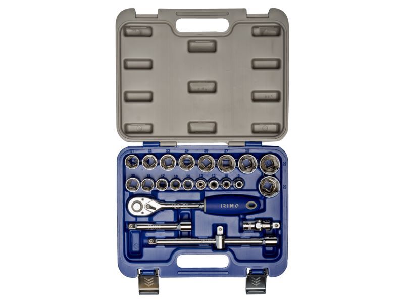 Produktbild 1/2" Steckschlüssel-Satz, Sechskant, 23-teilig, 8-32 mm bild 2