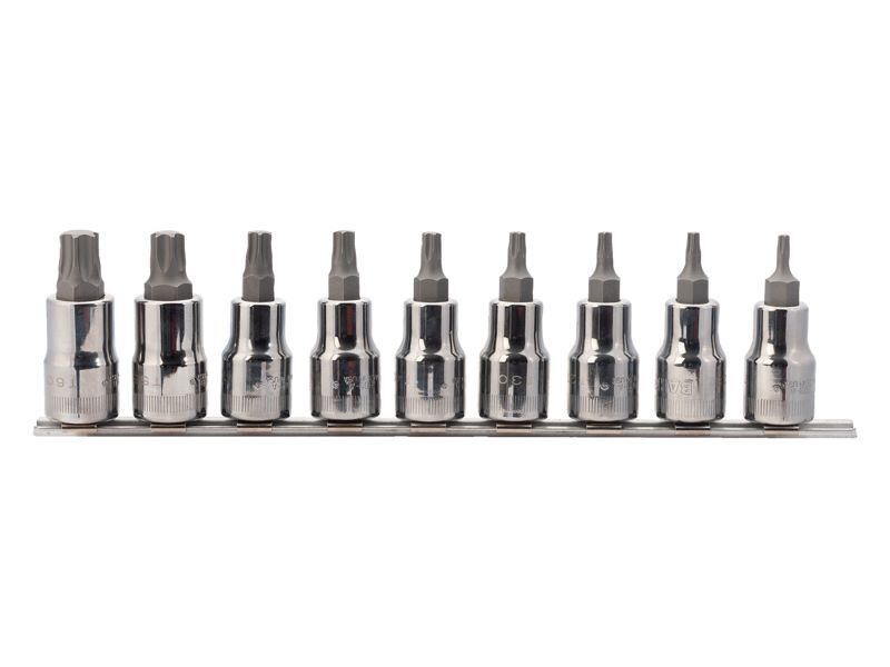 Produktbild 1/2" Steckschlüssel-Satz für TORX®-Schrauben – 9-teilig bild 2