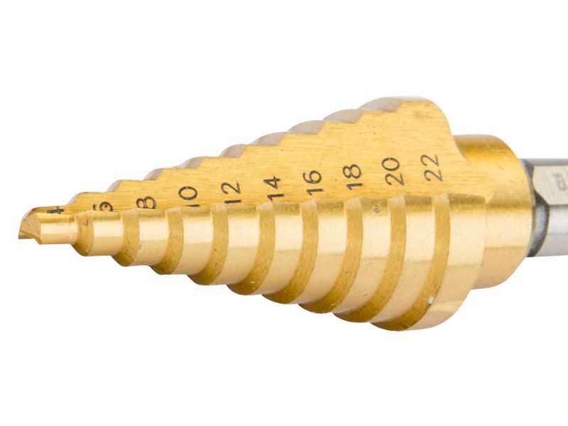 Produktbild Stufenbohrer für Metallbleche, 4 mm bis 22 mm bild 2