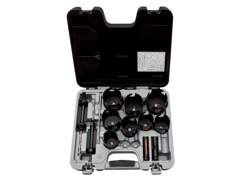 Produktbild Bahco Superior Multi Lochsägen Satz 19 mm - 78 mm 14 Teile
