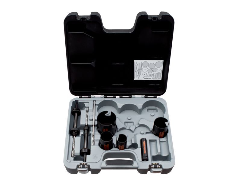 Produktbild Bahco Superior Multi Lochsägen Satz 22 mm - 67 mm 9 Teile