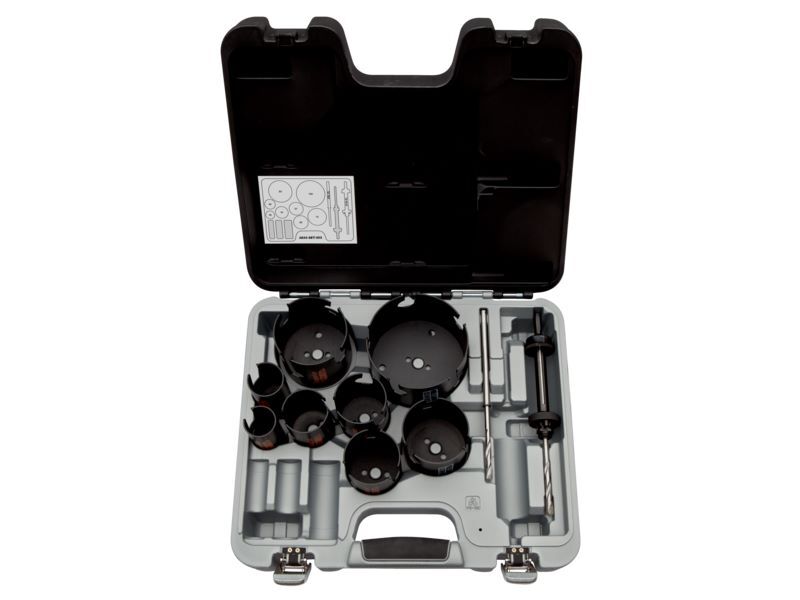 Produktbild Bahco Multi Lochsägen Satz 35 mm - 114 mm 11 Teilig