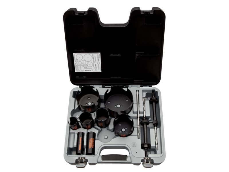 Produktbild Bahco Superior Universal Lochsägen Satz 25 bis 114 mm 12 teilig