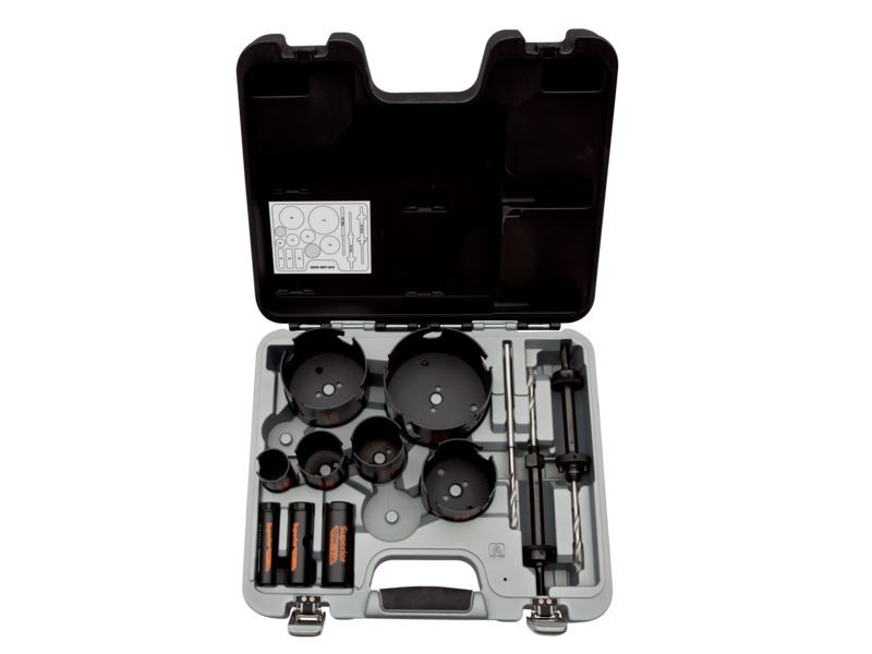 Produktbild Bahco Superior Universal Lochsägen Satz 19 bis 114 mm 13 Teile