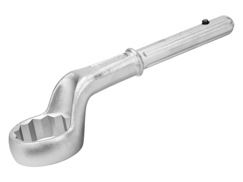 Produktbild Bahco Zug Ringschlüssel tiefgekröpft 12kant SW 95 mm Länge 410 mm