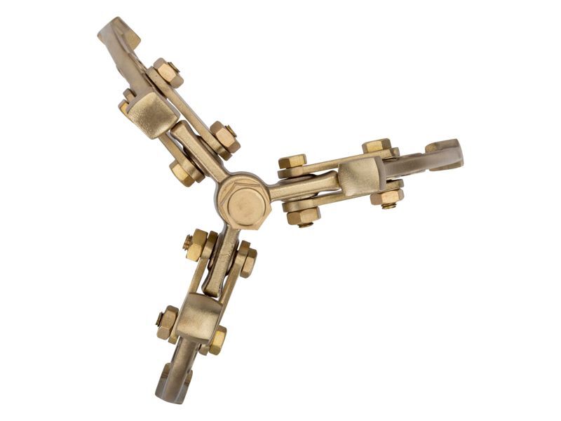 Produktbild Umschaltbarer Abzieher mit drei Backen, Aluminiumbronze, funkenfrei, 60 bis 150  bild 2