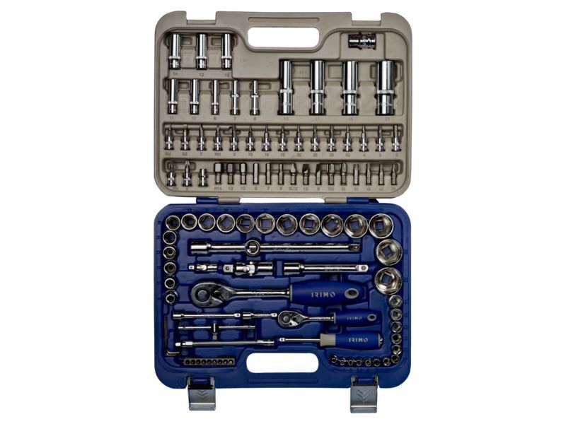 Produktbild 1/4" und 1/2" Steckschlüssel-Satz, 101-teilig bild 2