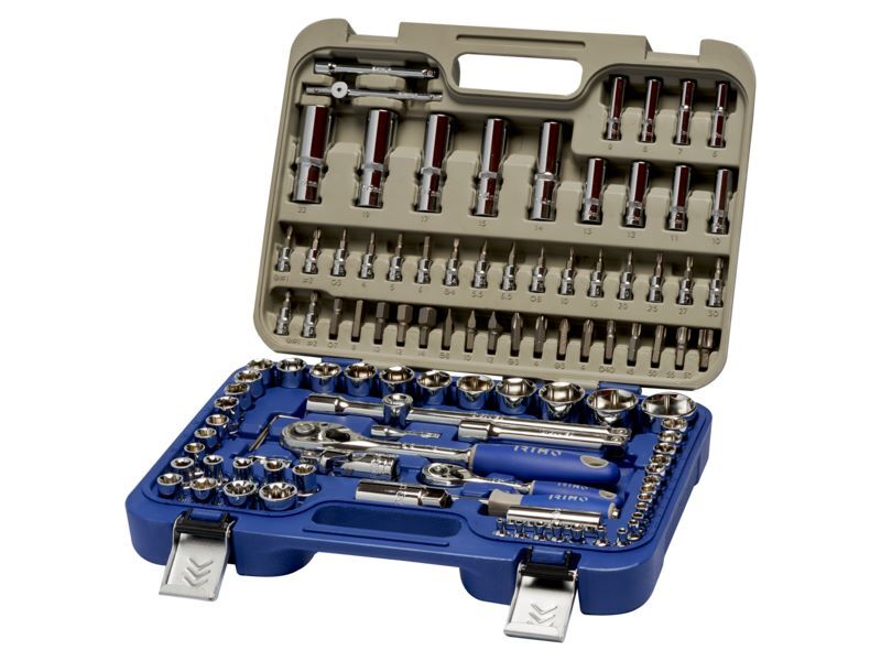 Produktbild Bahco Steckschlüssel-Satz 108 teilig 1/4 und 1/2 Zoll