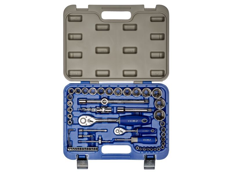 Produktbild 1/4" und 1/2" Steckschlüssel-Satz, 58-teilig bild 2