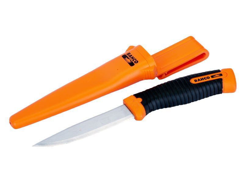 Produktbild Bahco Universalmesser mit 2-Komponenten-Griff und Spezial-Holster 220 mm