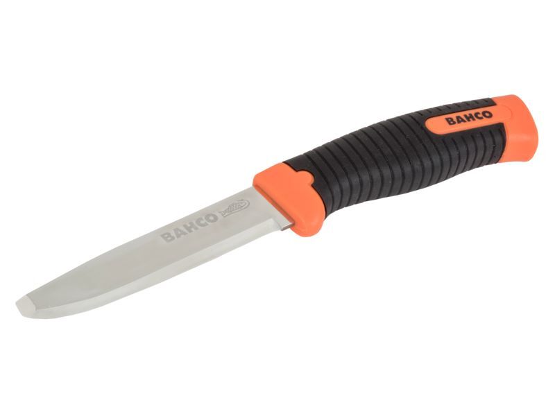 Produktbild Bahco Universalmesser 215 mm mit Zwei-Komponenten-Griff und stumpfer Sicherheitsspitze