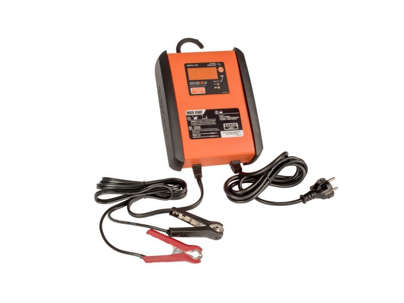 Produktbild Bahco Vollautomatisches Mikroprozessor Batterieladegerät 15 Ampere 8-stufig