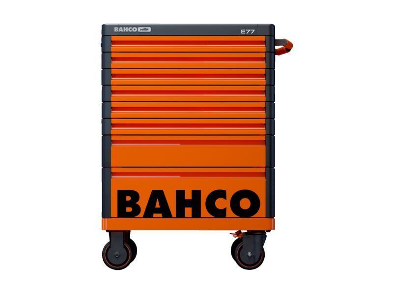 Produktbild 26"-E77-Premium Werkstattwagen mit 8 Schubladen, orange, 693 mm × 510 mm × 965 m bild 2