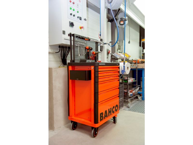 Produktbild Bahco E77 Werkstattwagen mit 6 Schubladen, 26", weiß 693 mm x 510 mm x 965 mm bild 2