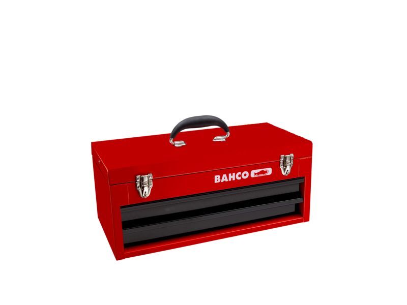 Produktbild Bahco Werkzeugbox aus Metall mit 2 Schubladen 525x257x277 mm