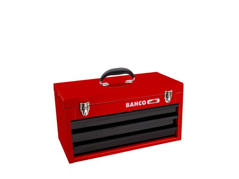 Produktbild Bahco Werkzeugbox aus Metall mit 3 Schubladen 300x520x220 mm