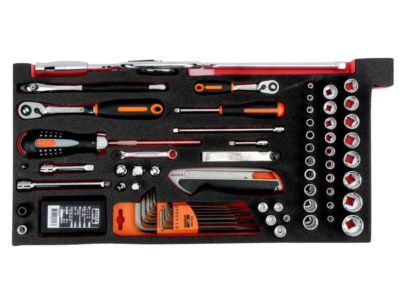 Produktbild Werkzeugsatz mit Schaumstoffeinlage, Zoll, für Metall-Werkzeugkästen der Modellr bild 2