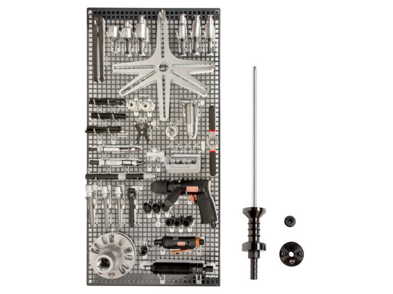 Produktbild Werkzeugtafel Autoreparatur-Werkzeugsatz - 53-teilig bild 2