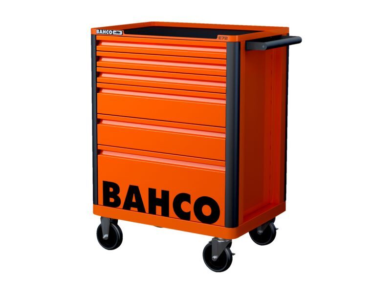 Produktbild Bahco E72 Werkzeugwagen mit 6 Schubladen, 26", grau, 693 mm x 510 mm x 955 mm bild 4