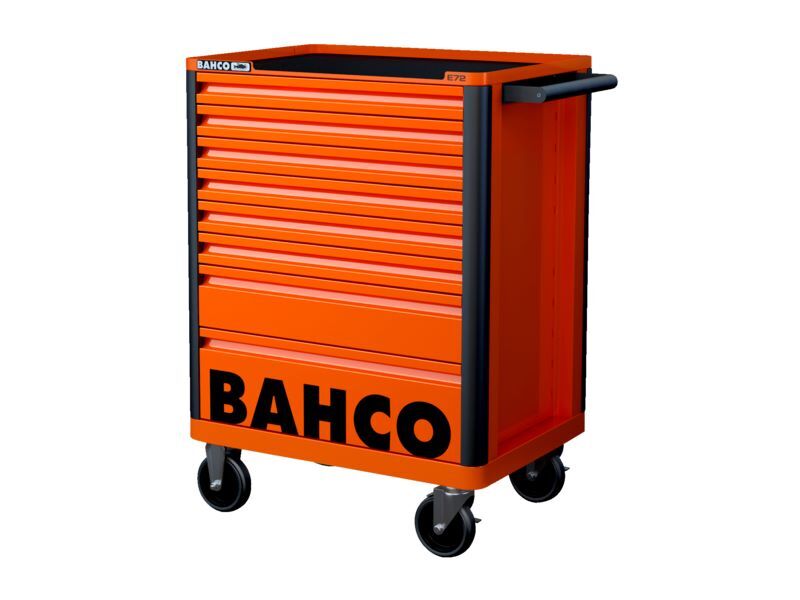 Produktbild Bahco Werkzeugwagen mit 8 Schubladen E72 grau 952 x 510 x 782 mm