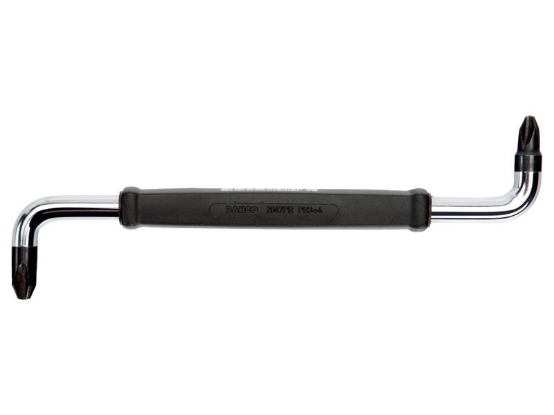 Produktbild Bahco Winkelschraubendreher PH1 und PH2 x 100 mm Doppelt abgewinkelter