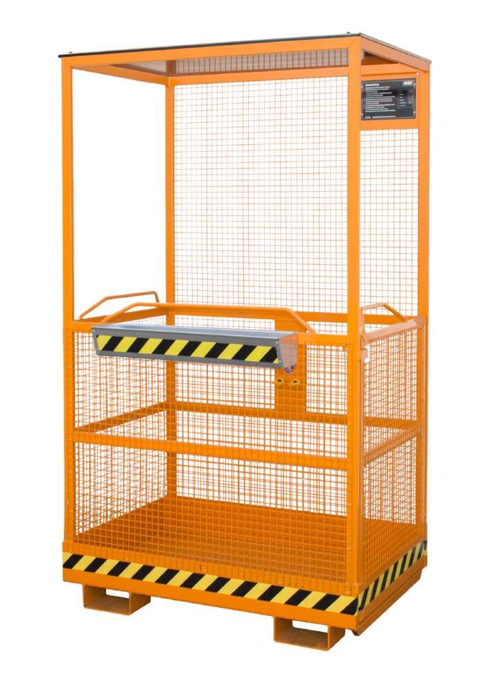 Bauer Arbeitsbühne MB-A/D lackiert in gelborange Produktbild Bauer Arbeitsbühne MB-A/D lackiert in gelborange