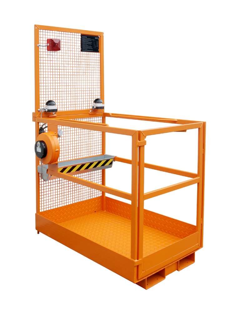 Bauer Arbeitsbühne MB-ST/L lackiert in gelborange Produktbild Bauer Arbeitsbühne MB-ST/L lackiert in gelborange