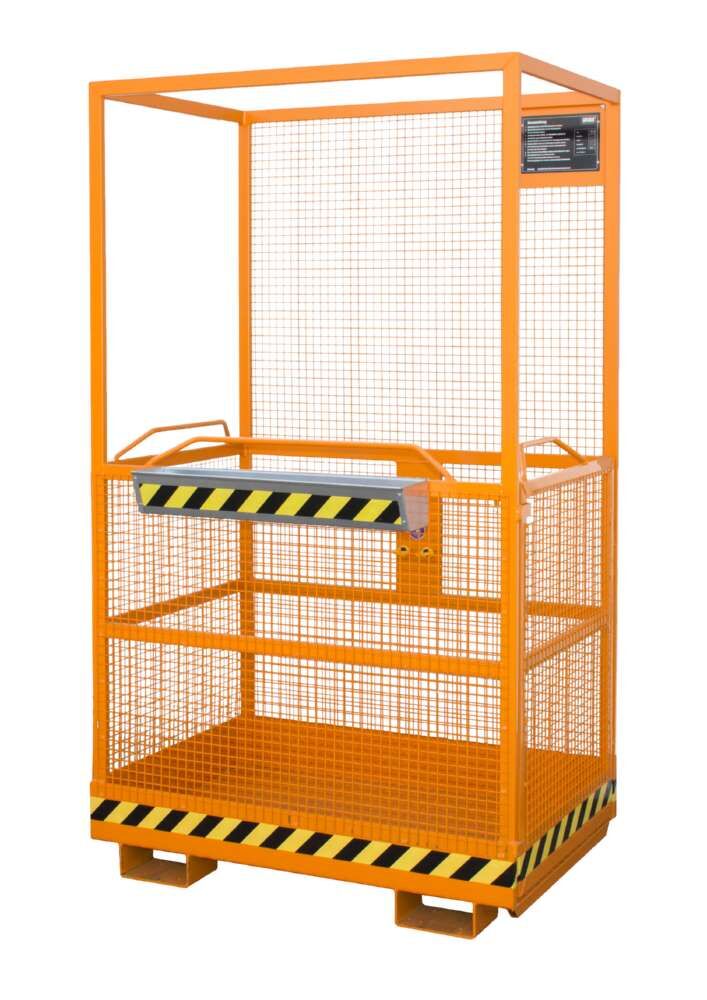 Bauer Arbeitsbühne MB-A lackiert in gelborange Produktbild Bauer Arbeitsbühne MB-A lackiert in gelborange