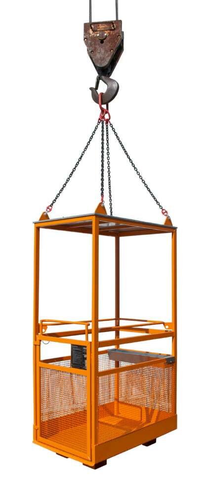 Bauer Arbeitsbühne MB-K-IV lackiert in gelborange Produktbild Bauer Arbeitsbühne MB-K-IV lackiert in gelborange