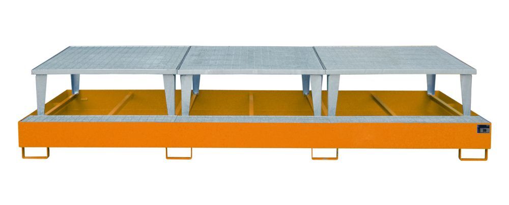 Bauer Auffangwanne AWA 1000 3 lackiert Gelborange Produktbild Bauer Auffangwanne AWA 1000 3 lackiert Gelborange