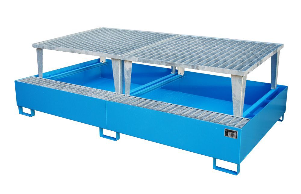 Bauer Auffangwanne AWA 1000 2 lackiert Lichtblau Produktbild Bauer Auffangwanne AWA 1000 2 lackiert Lichtblau