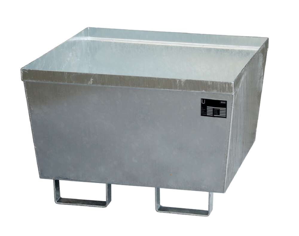 Bauer Auffangwanne AO-1 800 x 545 x 800 mm feuerverzinkt Produktbild Bauer Auffangwanne AO-1 800 x 545 x 800 mm feuerverzinkt