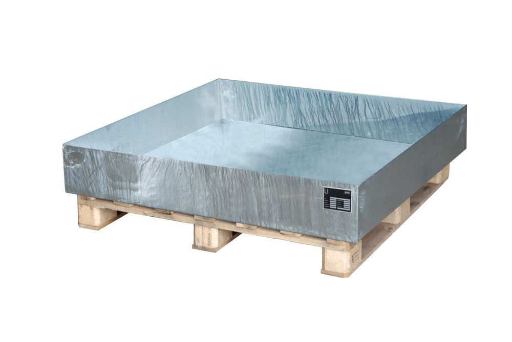 Bauer Auffangwanne 2027 feuerverzinkt Produktbild Bauer Auffangwanne 2027 feuerverzinkt