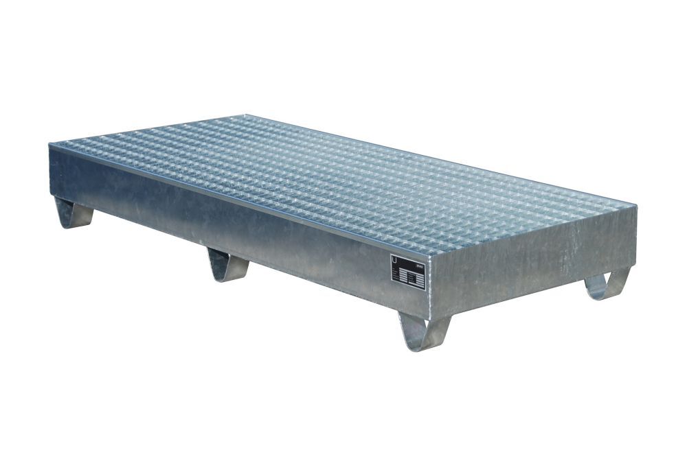 Bauer Auffangwanne 2051 feuerverzinkt Produktbild Bauer Auffangwanne 2051 feuerverzinkt