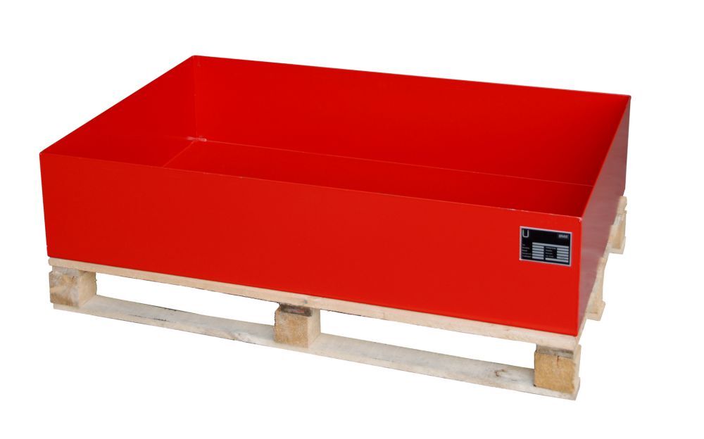 Bauer Auffangwanne 2008 lackiert Feuerrot Produktbild Bauer Auffangwanne 2008 lackiert Feuerrot