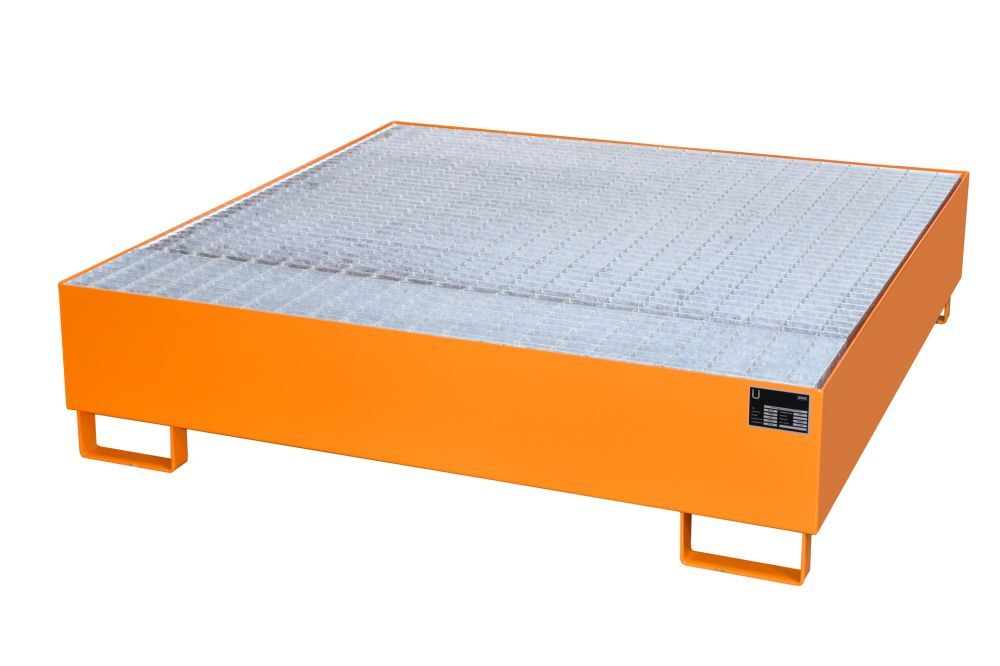 Bauer Auffangwanne AW 450 lackiert Gelborange Bauer Auffangwanne AW 450 lackiert Gelborange