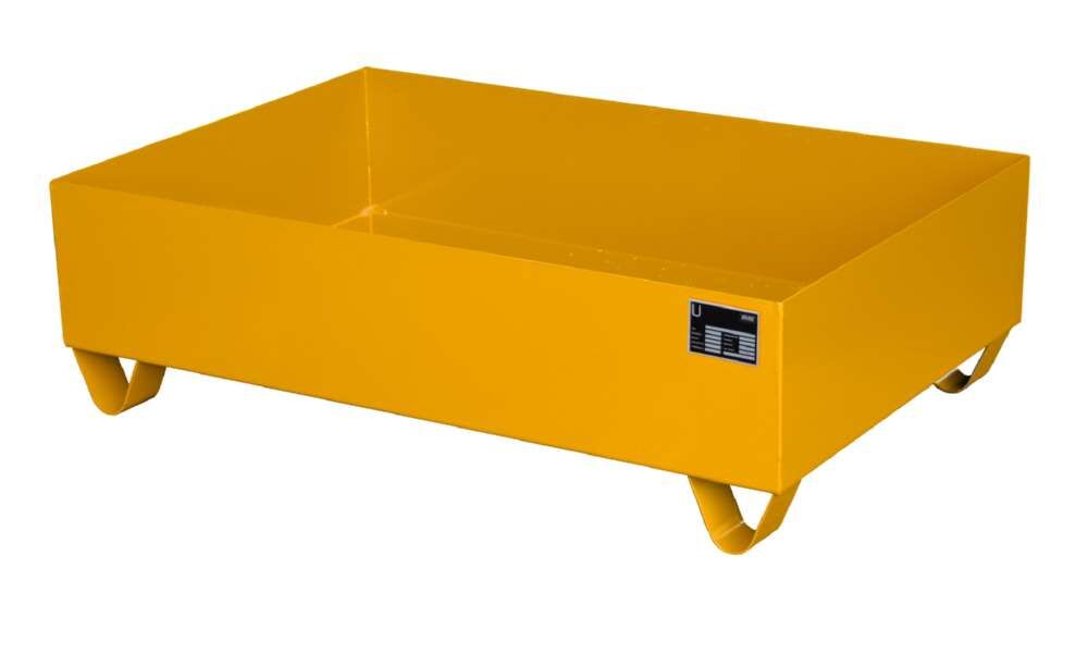 Bauer Auffangwanne 2016 1200 x 360 x 800 mm gelborange Produktbild Bauer Auffangwanne 2016 1200 x 360 x 800 mm gelborange
