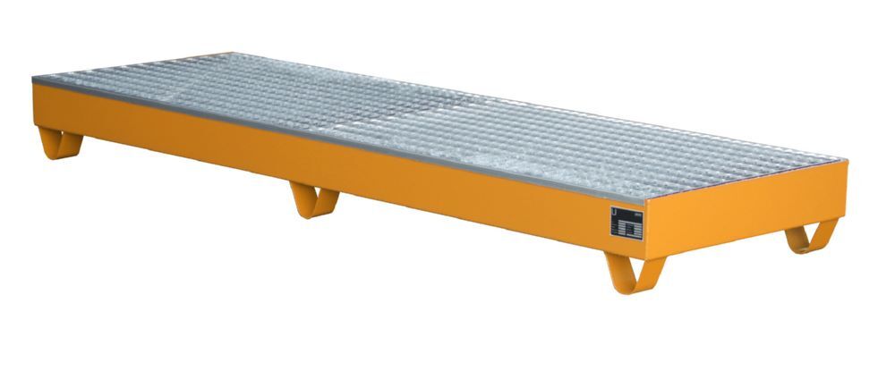 Produktbild Bauer Auffangwanne 2042 lackiert Gelborange