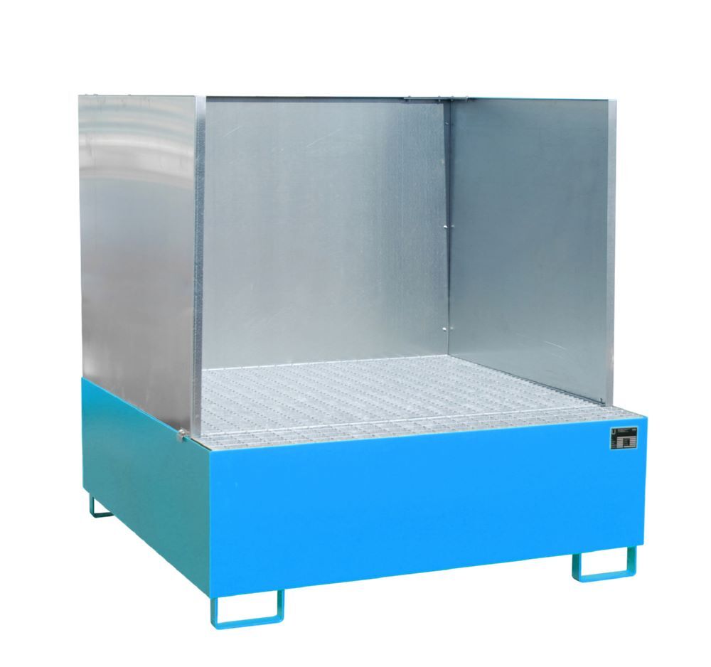 Bauer Auffangwanne Breite 1480 mm AW 800 SW lackiert Lichtblau Produktbild Bauer Auffangwanne Breite 1480 mm AW 800 SW lackiert Lichtblau