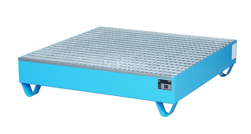 Bauer Auffangwanne 2032 lackiert Lichtblau Produktbild Bauer Auffangwanne 2032 lackiert Lichtblau