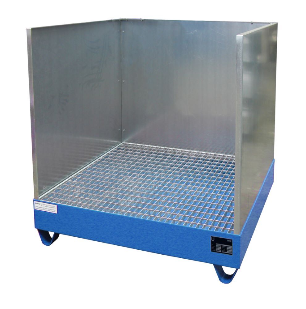 Bauer Südlohn Auffangwanne 2032/SW lackiert Lichtblau Tragfähigkeit 1000 kg Produktbild Bauer Südlohn Auffangwanne 2032/SW lackiert Lichtblau Tragfähigkeit 1000 kg