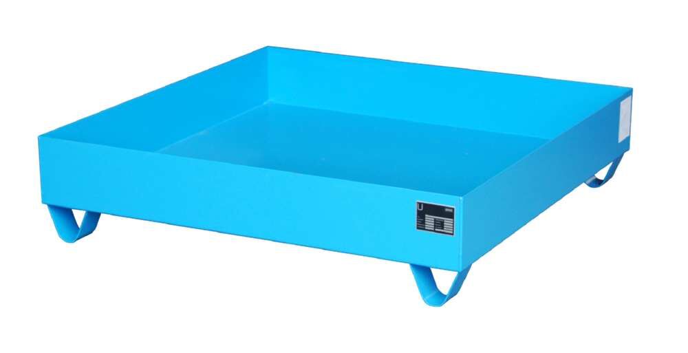 Bauer Auffangwanne 2030 1200 x 285 x 1200 mm lichtblau Produktbild Bauer Auffangwanne 2030 1200 x 285 x 1200 mm lichtblau