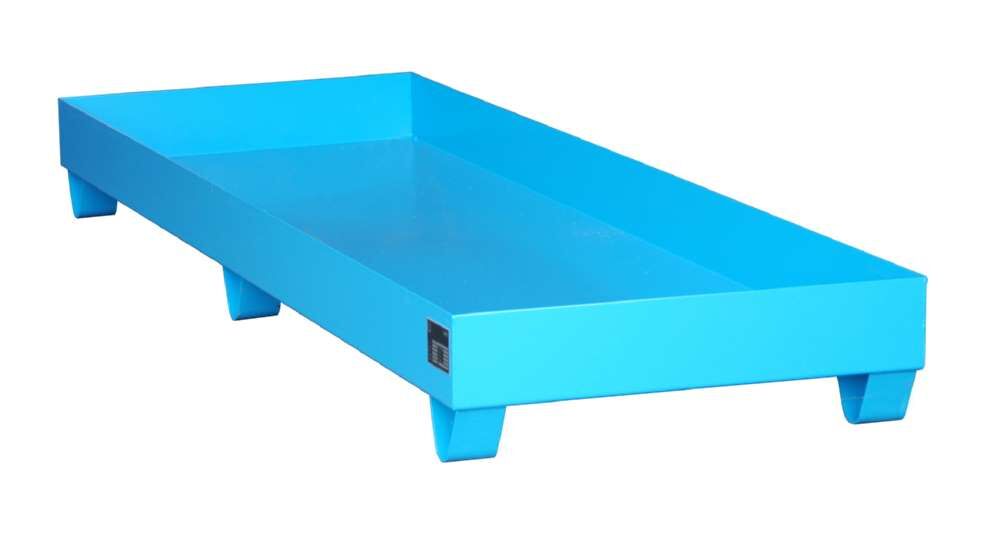 Bauer Auffangwanne 2040 2400 x 250 x 800 mm lichtblau Produktbild Bauer Auffangwanne 2040 2400 x 250 x 800 mm lichtblau