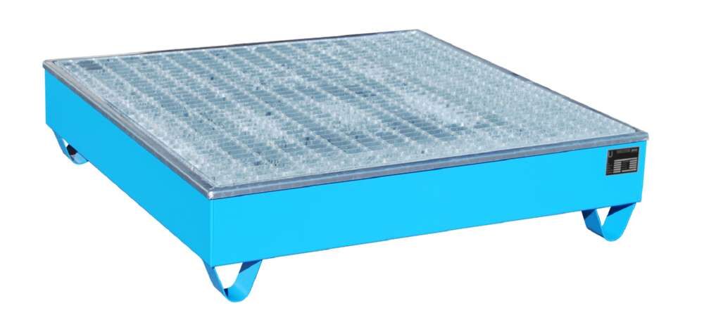 Bauer Auffangwanne AW 4 APE 1215 x 290 x 1215 mm lichtblau Produktbild Bauer Auffangwanne AW 4 APE 1215 x 290 x 1215 mm lichtblau